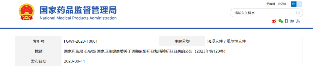 依托咪酯列入第二类精神药品目录！依托咪酯检测，势在必行